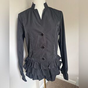 Marc Bouwer ruffle jacket!